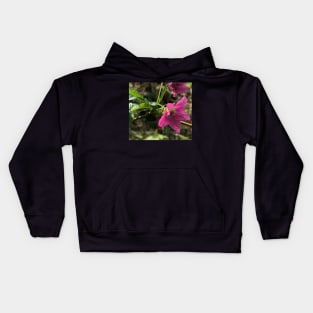 The Splendor of Pink Budding Forest Magnificence Kids Hoodie